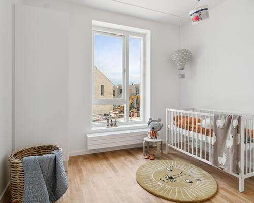 Nybygget 4-værelses i attraktivt familieområde