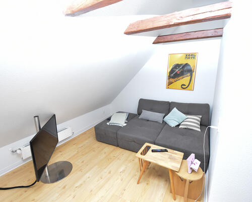 Eksklusiv taglejlighed med loft til kip i Aalborg