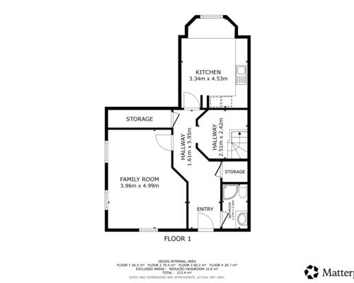 5 værelses hus i København S