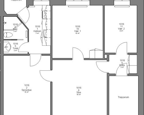 4 værelses lejlighed i Herning