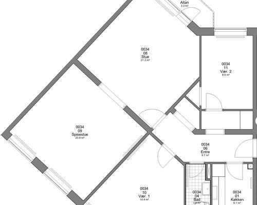 4 værelses lejlighed i Varde