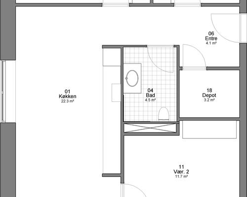 4 værelses lejlighed i Varde