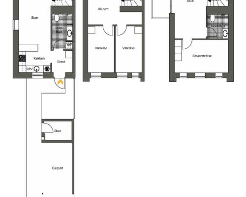 5 værelses lejlighed i Aalborg SV