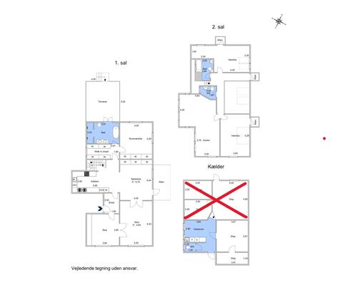 10 værelses lejlighed i Frederiksberg