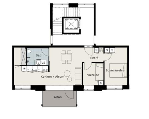 3 værelses lejlighed i Viborg