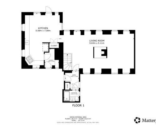 3 værelses hus i Dragør