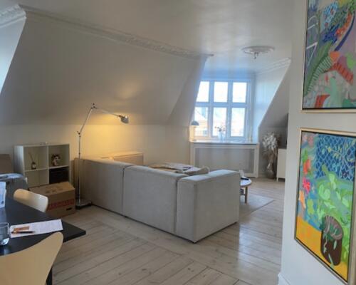 Skøn Østerbro penthouse lejlighed