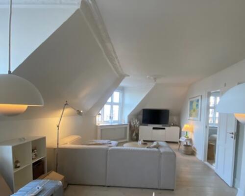 Skøn Østerbro penthouse lejlighed