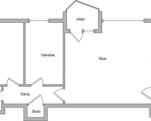 3 værelses, Fredensvej