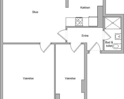 Indskuddets størrelse afhænger af den konkrete situation.