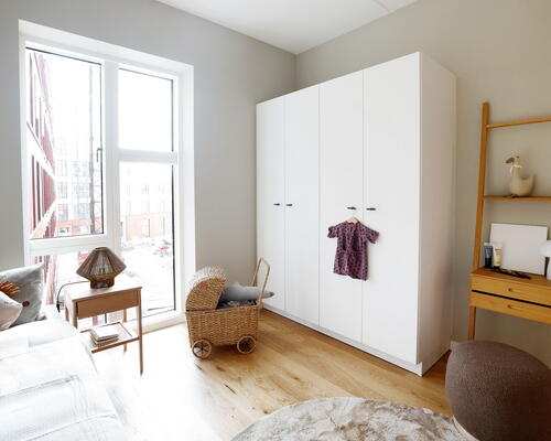 UN17 Søen - Velindrettet 1 vær. lejebolig med  vestvendt altan– god studiebolig med kig til Fælledens smukke natur