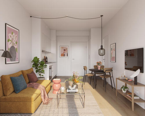 2 værelses lejlighed i Slagelse