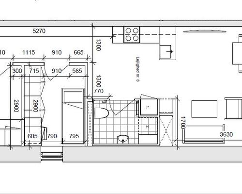 3 værelses lejlighed i Frederikssund