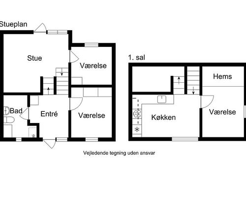 4 værelses lejlighed i Værløse