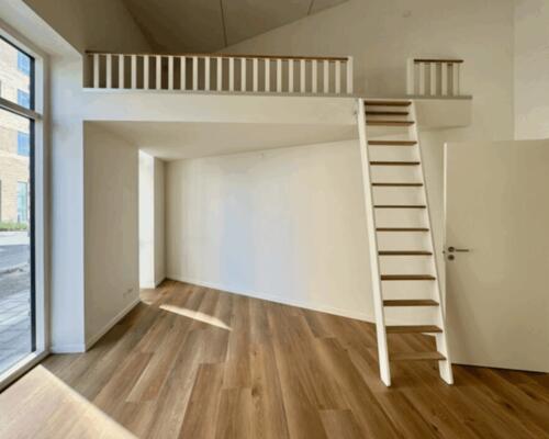 Skøn 1-værelses med hems og terrasse