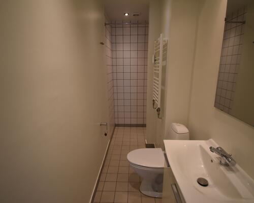 Stor 2-værelses lejlighed med altan