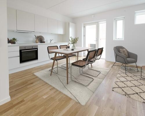 Delevenlig 3-værelses med altan og tæt på Aarhus C