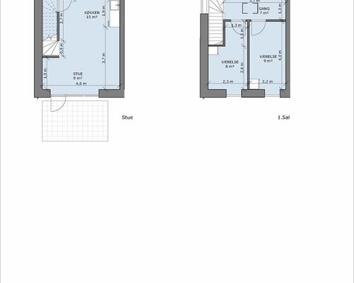 4 værelses hus i Gistrup