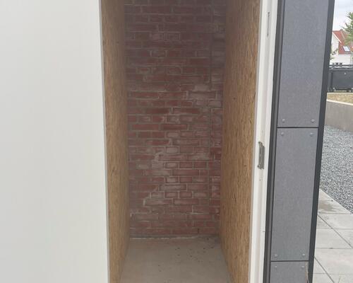 Moderne 1-værelses lejlighed med terrasse i Odense C