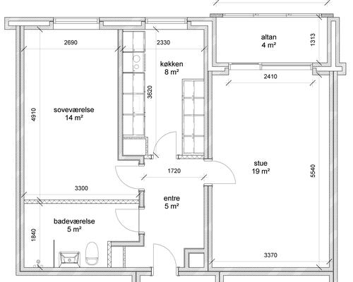 2 værelses lejlighed i Nørresundby