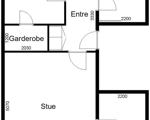 3 værelses lejlighed i Aabenraa