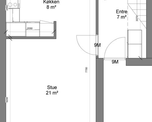 3 værelses lejlighed i Vestbjerg