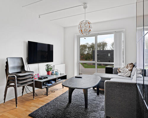 Delevenlig 3-værelses lejlighed i Hasserislund