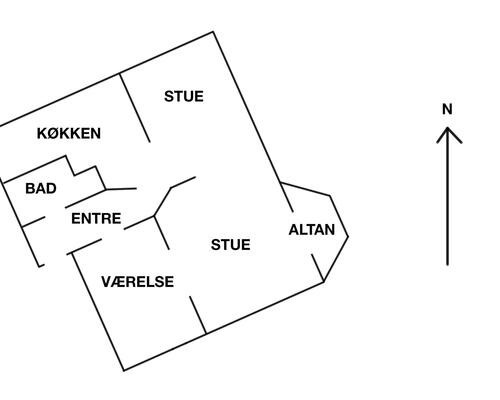 KUN EXPATS Dejlig lejlighed med nyere stort køkken alrum