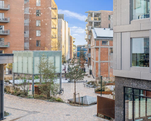 Nyopført 2-værelses lejlighed på Østre Havn i Aalborg