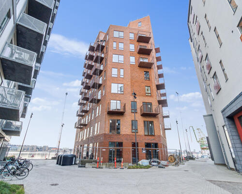Nyopført 2-værelses lejlighed på Østre Havn i Aalborg