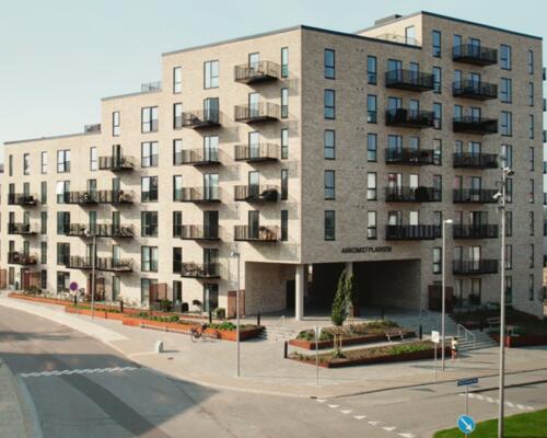 Nyopført 2-værelses lejlighed på Ankomstpladsen