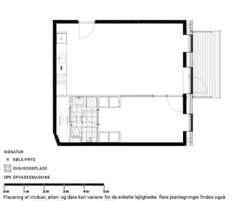 Nyopført 2-værelses lejlighed på Ankomstpladsen