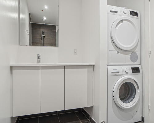 Fløjhusene - Bygning E - Lys 3-værelses lejlighed i høj kvalitet med altan