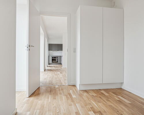 Fløjhusene - Bygning E - Lys 3-værelses lejlighed i høj kvalitet med altan