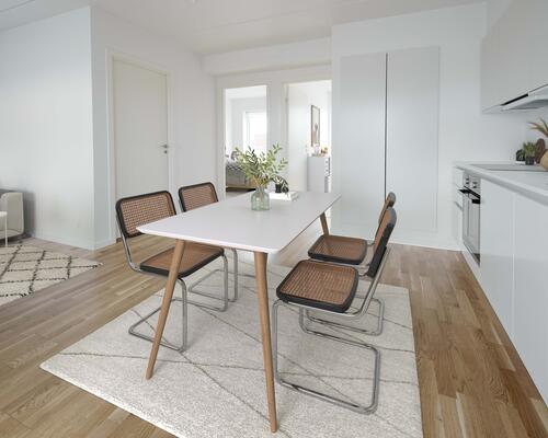 Delevenlig 3-værelses med altan og tæt på Aarhus C