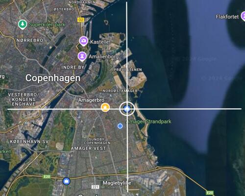 Penthouse by Amager Strand with a large private terrace — available for 12 months, fully furnished