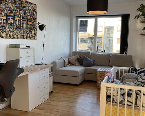 Penthouse by Amager Strand with a large private terrace — available for 12 months, fully furnished