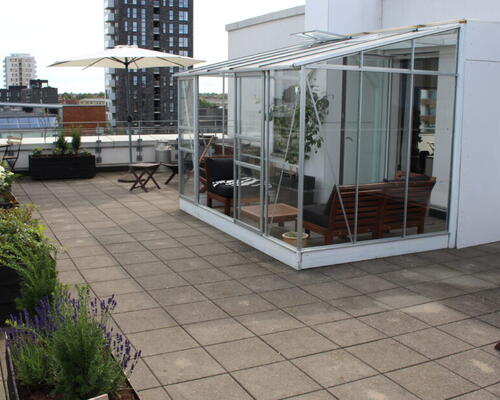 Penthouse by Amager Strand with a large private terrace — available for 12 months, fully furnished