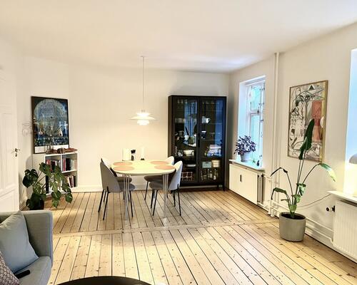 Hyggelig lejlighed i rolige omgivelser tæt på Aalborgs liv