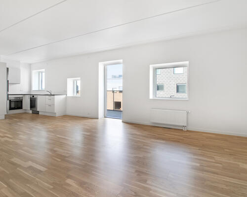 Rummelig, stilfuld & delevenlig 4-værelses lejlighed i Århus