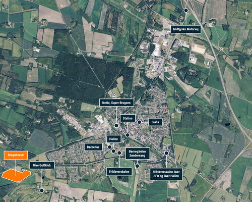 3 værelses hus i Give