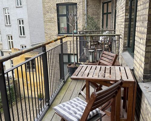 Skøn møbleret lejlighed på Frederiksberg