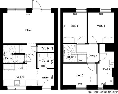 4 værelses lejlighed i Kolding