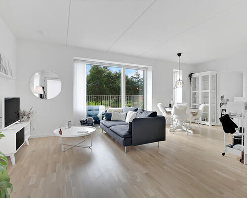 Delevenlig 3-værelses lejlighed i Skejbyen