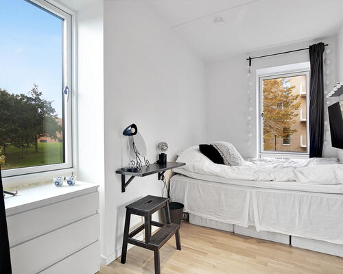 Delevenlig 3-værelses lejlighed i Skejbyen