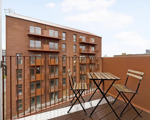 Nyopført 2-værelses lejlighed i Solhusene