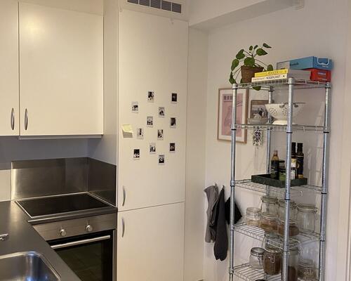 Delevenlig lejlighed med stor altan