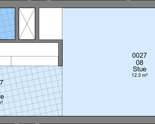 1 værelses lejlighed i Viborg