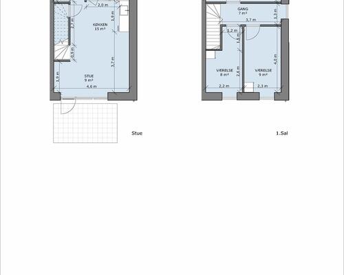 4 værelses hus i Gistrup