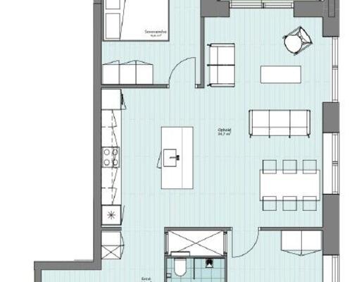 Hyggelig 3 værelseslejlighed udlejes